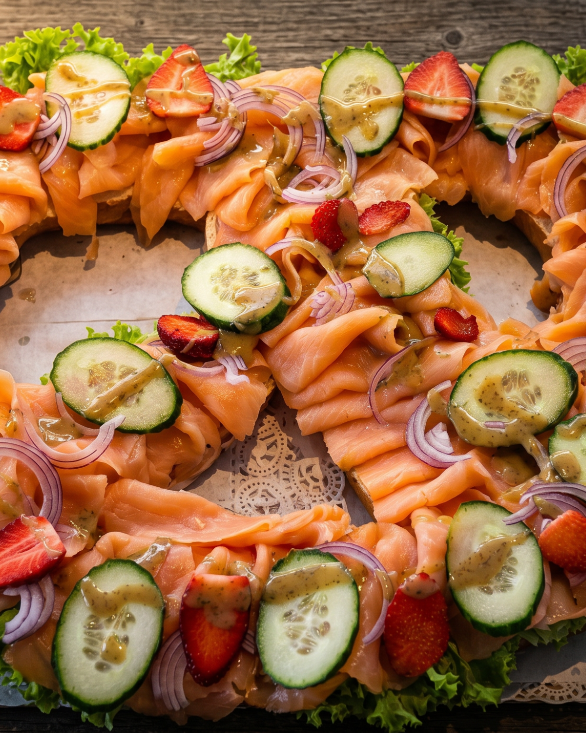 Lachs Brezn